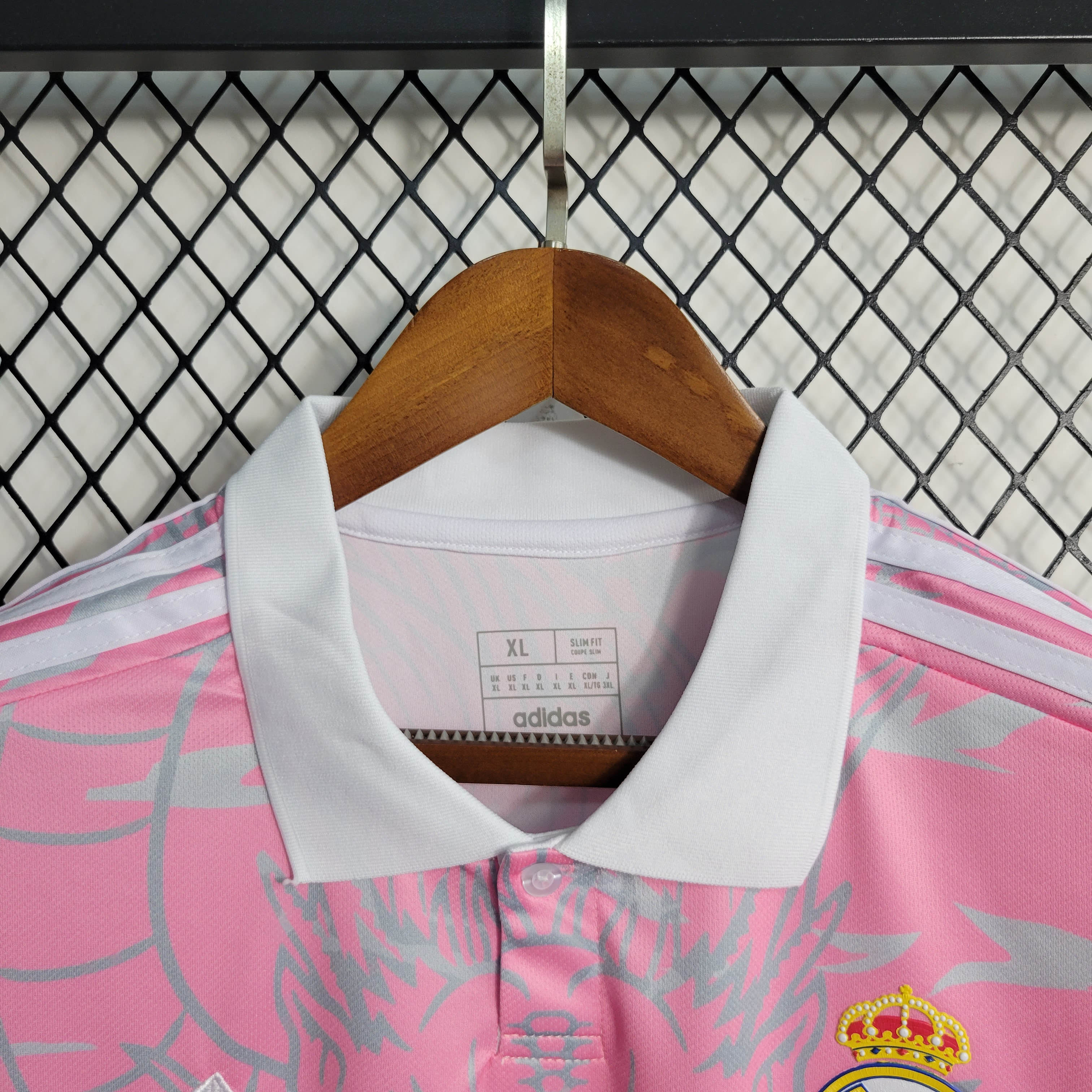 2023/2024 Real Madrid Chinese Dragon Pink Football Shirt 1:1 Thai Quality