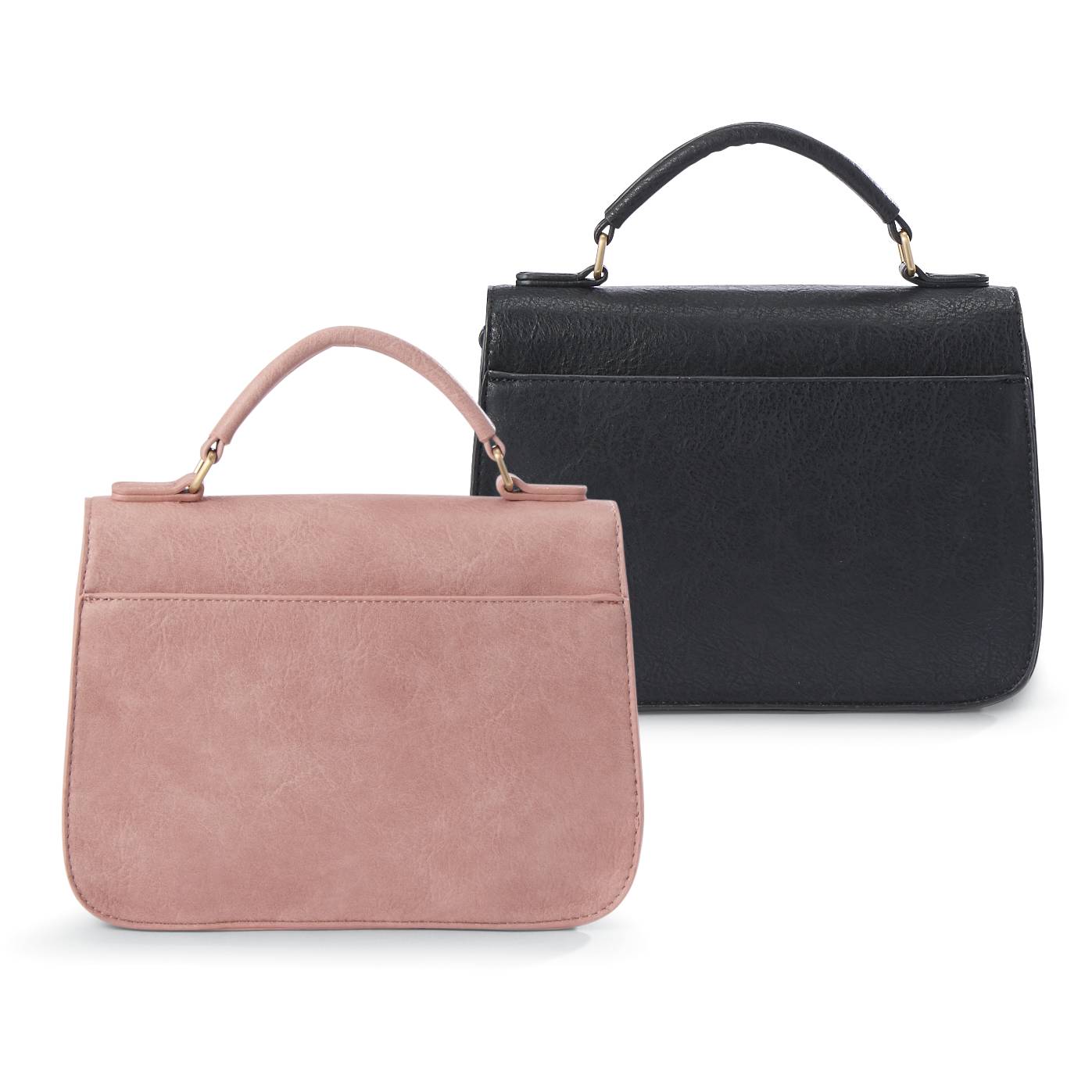 Buckle-Accent Bag, Magnetic Snap Closure, Detachable Strap - Northstyle Catalog