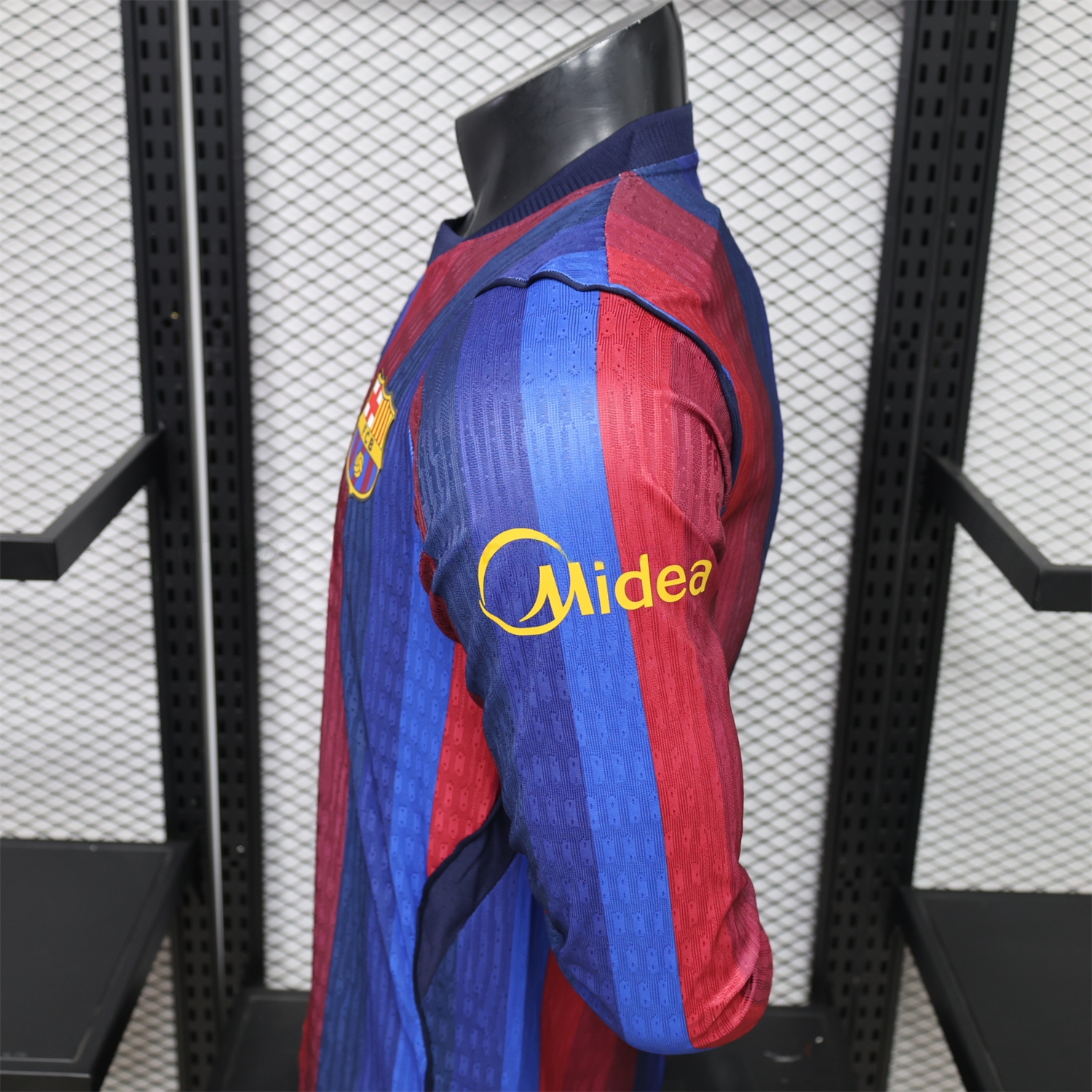 Barcelona 26-27 Home Long Sleeves Jersey - Player Version - UnitedFutballJersey