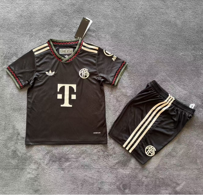 2025/2026 Bayern Munich Third Away Football Jersey 1:1 Thai Quality Kids Size