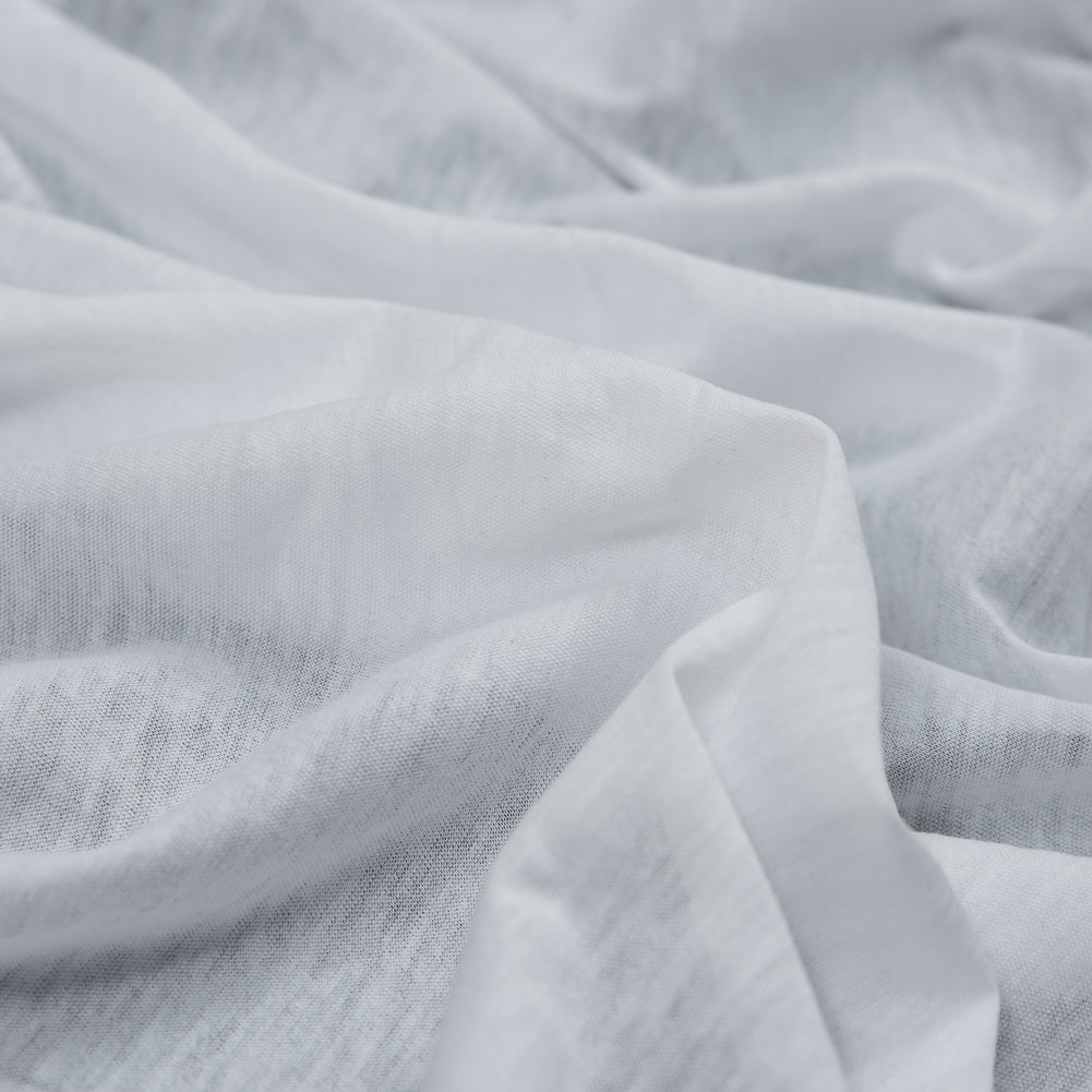 Heathered White Tissue Weight Cotton Jersey - Joann Fabrics