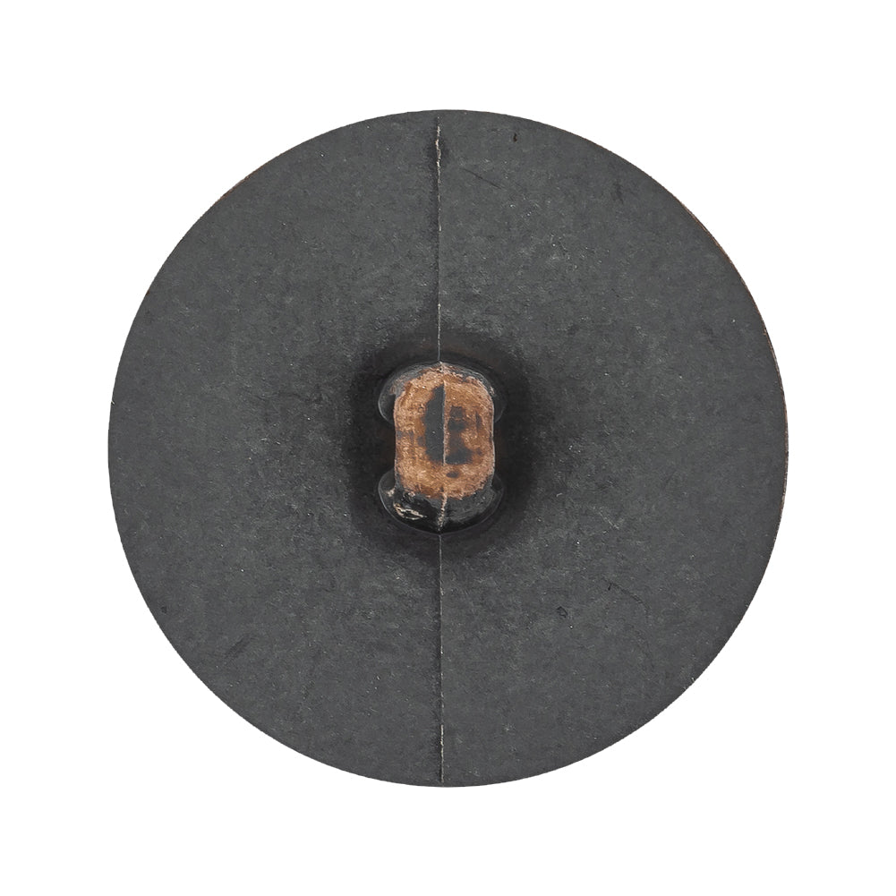 Italian Acorn and Dark Gull Gray Weathered Faux Leather Shank Back Button - 48L/30.5mm - Joann Fabrics