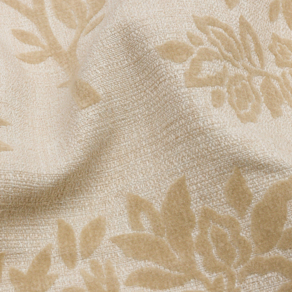 Soft Textured Recycled Polyester Drapery Woven - Sesame - British Imported - Joann Fabrics