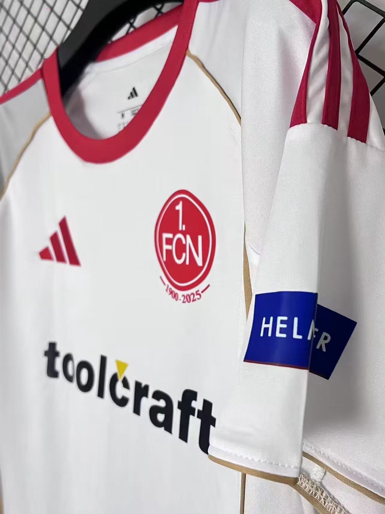 2025-2026 FC Nürnberg Away Football Jersey 1:1 Thai Quality