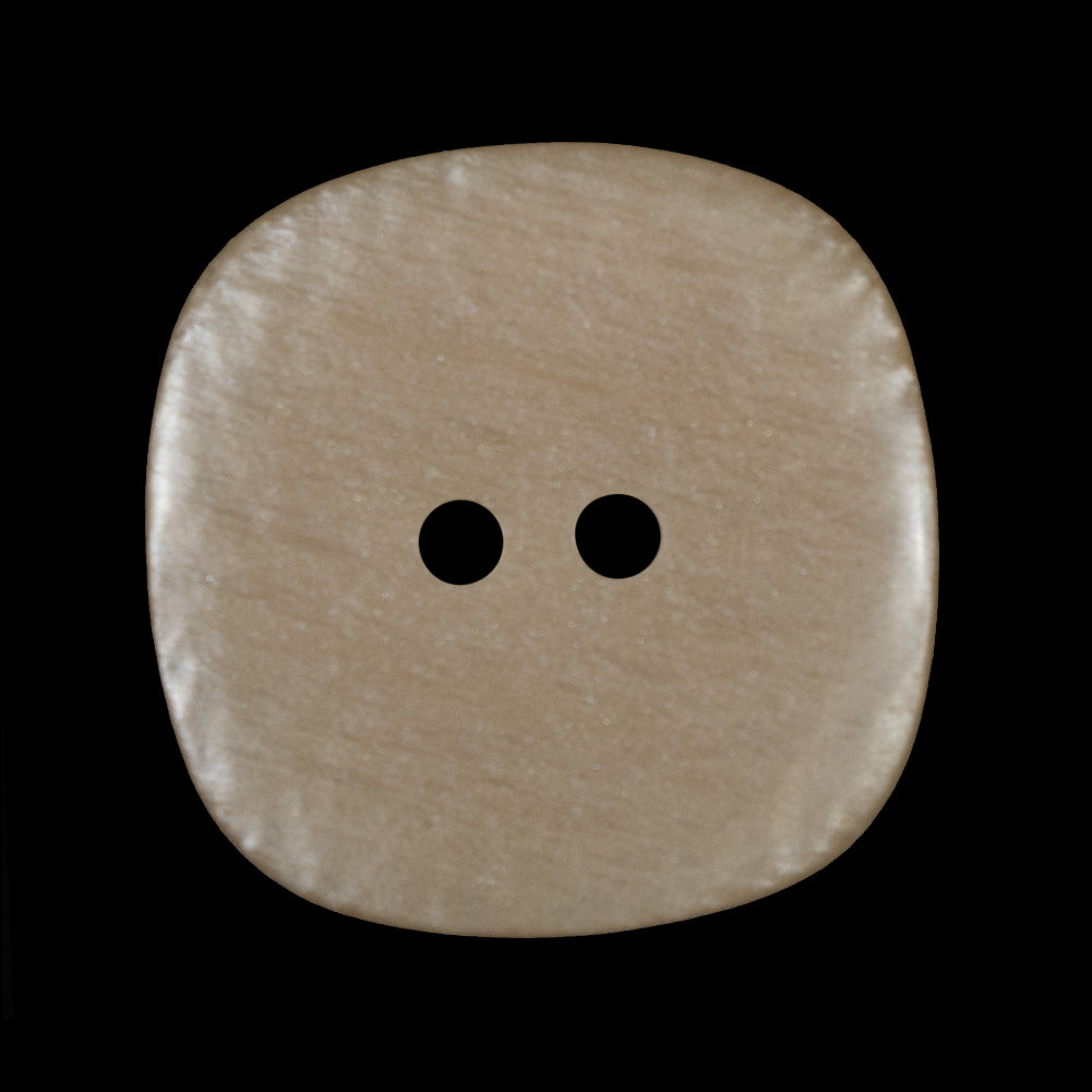 Dark Beige Square 2-Hole Plastic Button - 44L/28mm - Joann Fabrics