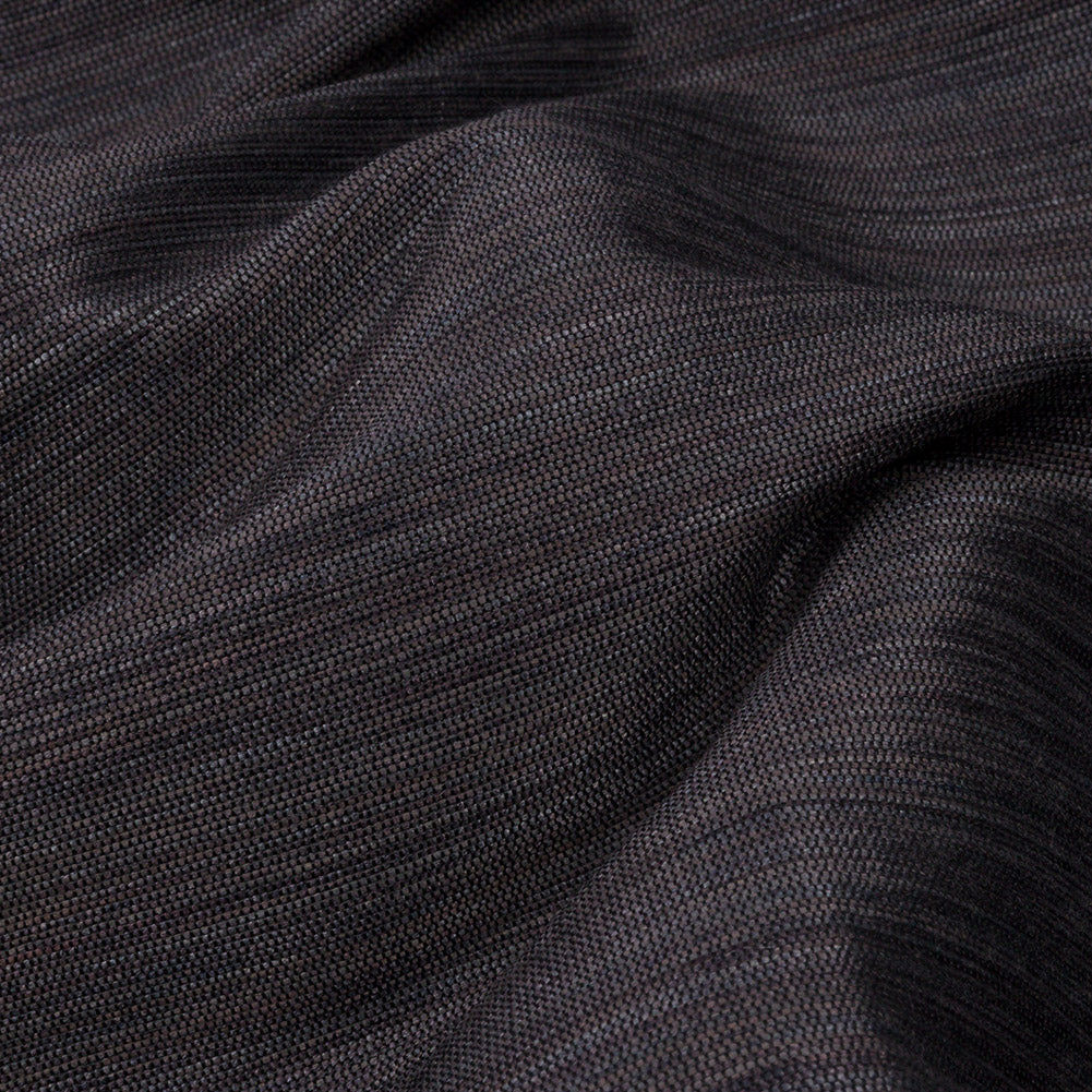 Recycled Polyester Bengaline - Graphite Striations - British Imported - Joann Fabrics
