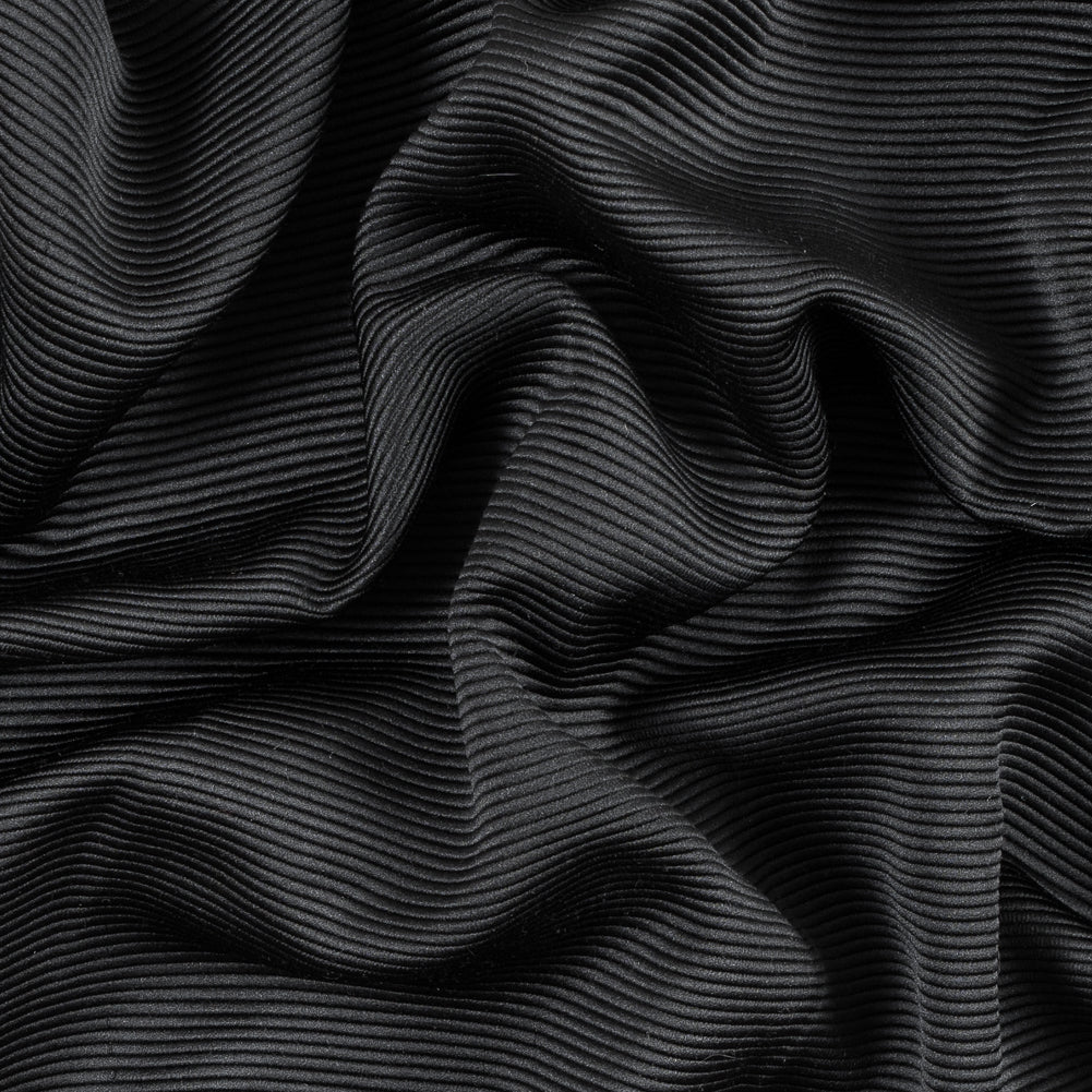 Black Luminous Polyester Ottoman - Joann Fabrics