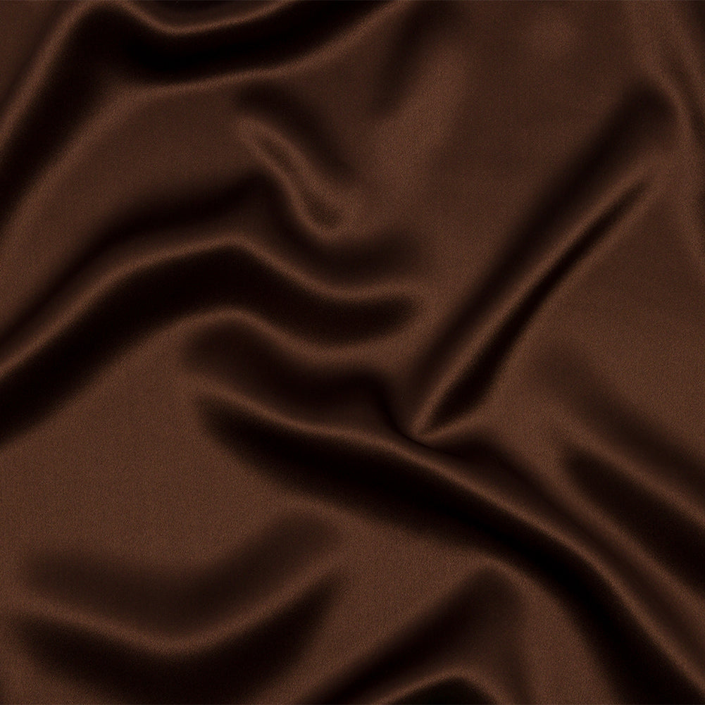 Stretch Silk Charmeuse - Chocolate - Premium Collection - Joann Fabrics