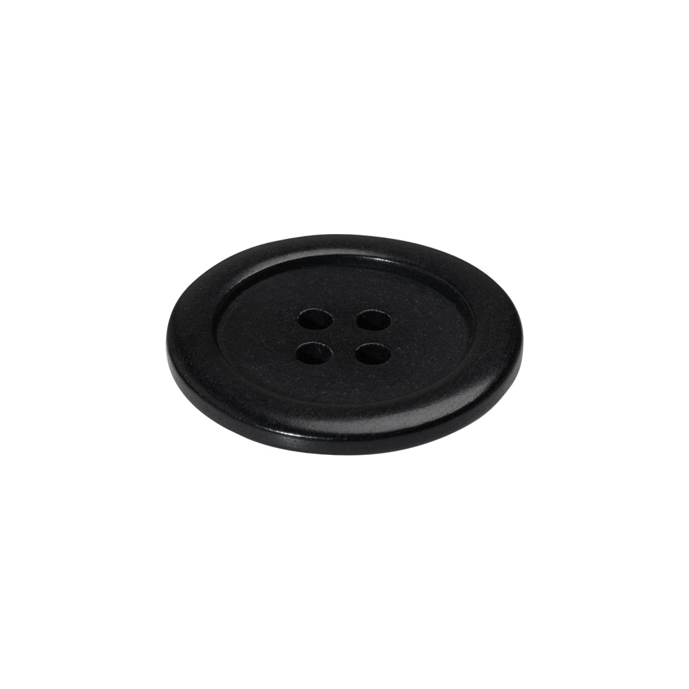 Plastic 4-Hole Button - 35L/22mm - Classic Black - Joann Fabrics