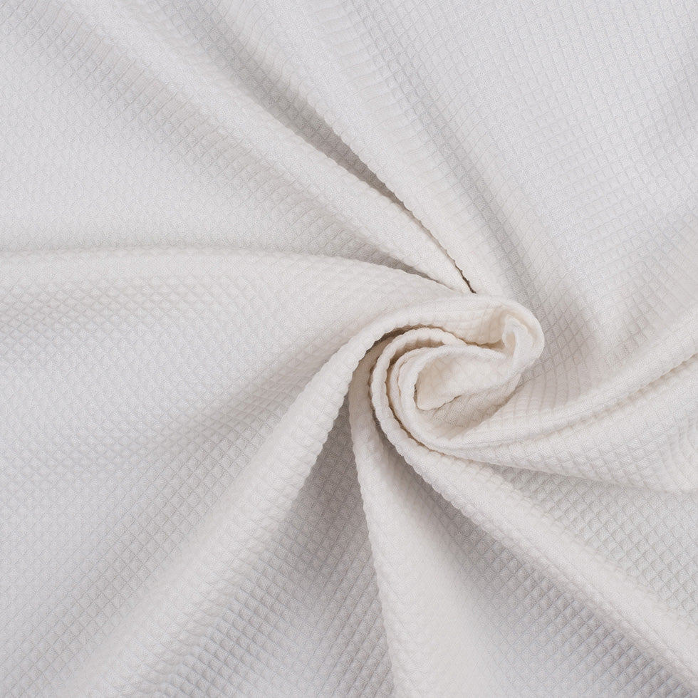 Whisper White Stretch Cotton-Polyester Quilted Woven - Joann Fabrics