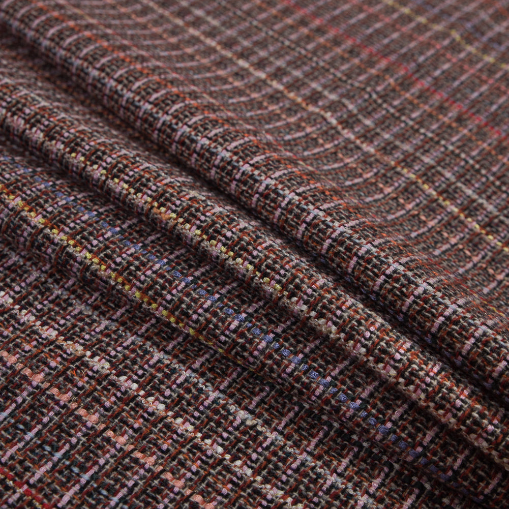 Red and Pink Woven Wool Tweed - Joann Fabrics
