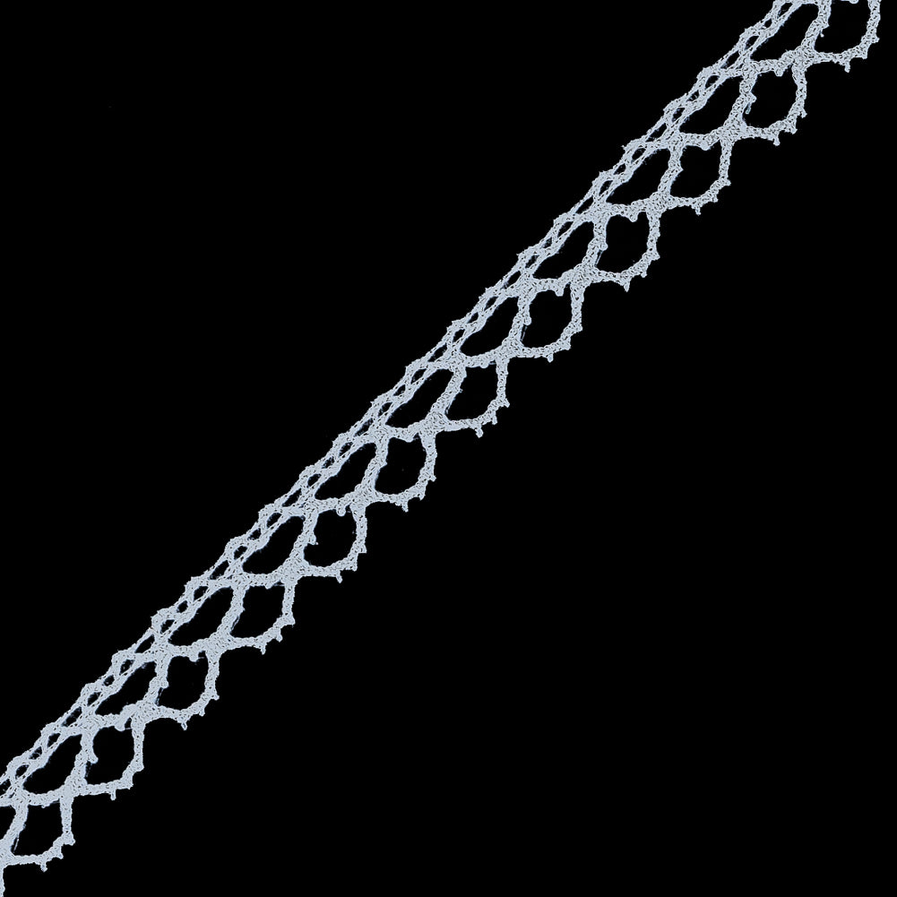 White European Cotton Crochet Trim - 0.375