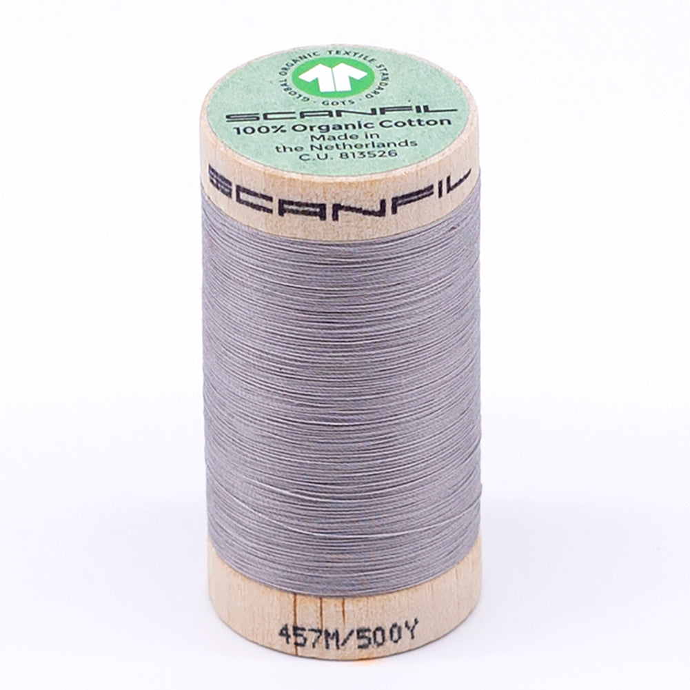 SCANFIL® 50wt Organic Pima Cotton Thread 500 yds - 4858 Dove - Joann Fabrics