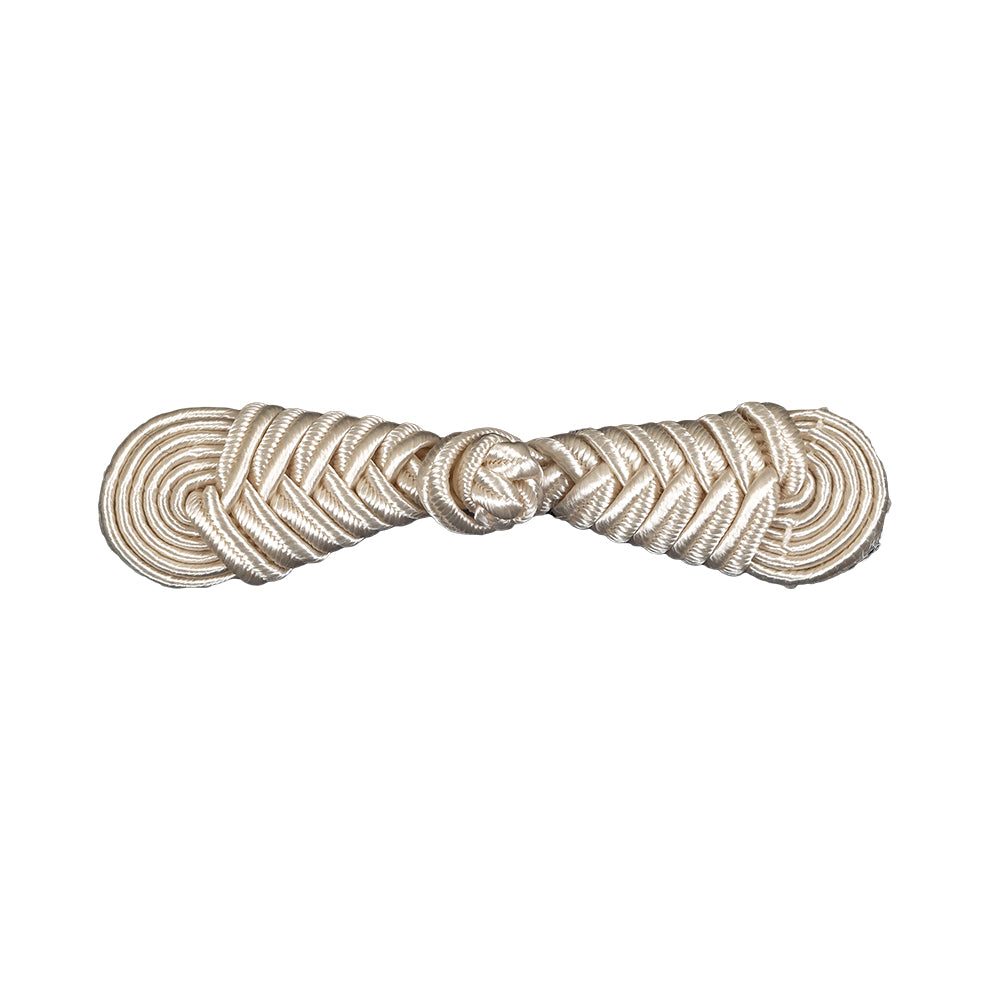 Vintage Ivory Pineapple Frog Closure - 0.625