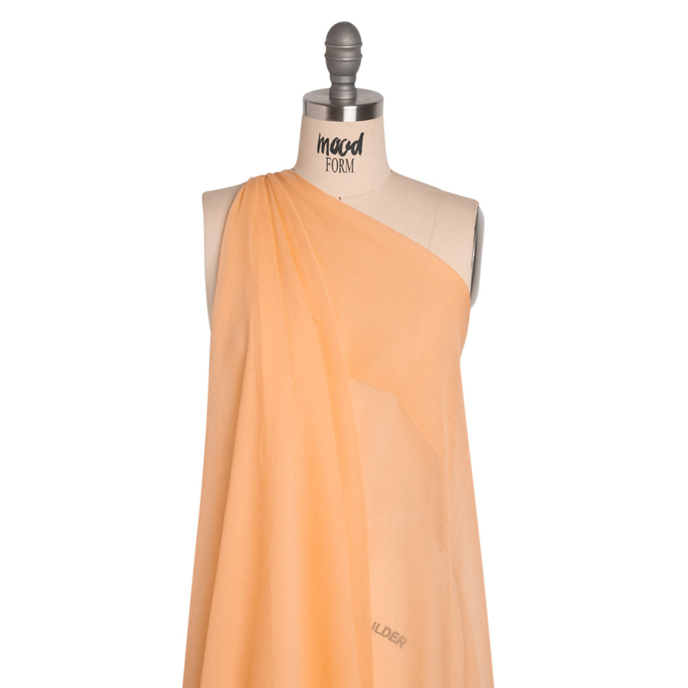 Crinkled Silk Chiffon - Peach - Premium Collection - Joann Fabrics