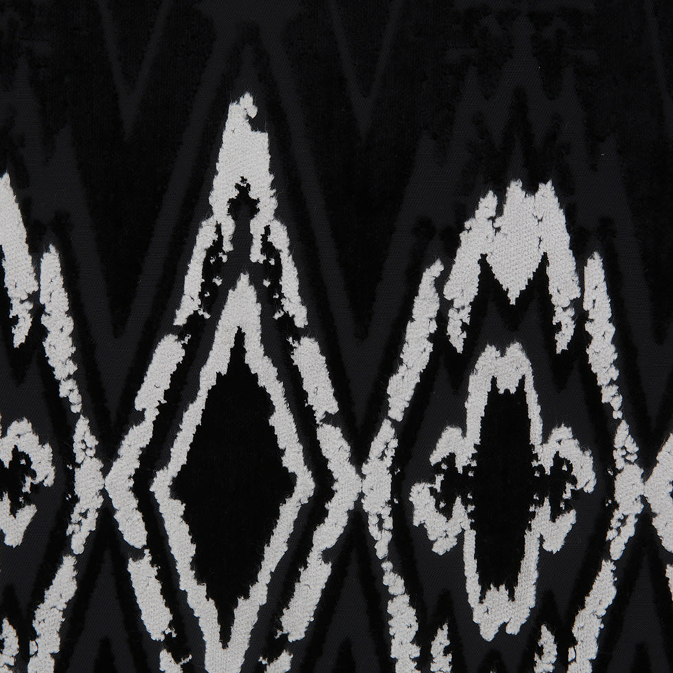 Jet Black Laser Cut Geometric Velvet - Joann Fabrics