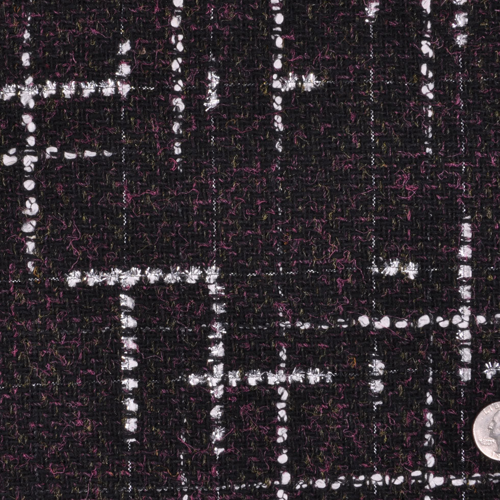 Black/White/Silver Solid Woven - Joann Fabrics