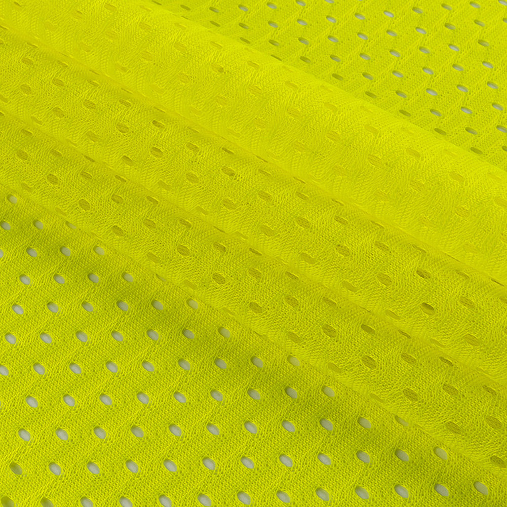 Polyester Athletic Mesh - Safety Yellow - Heracles Collection - Joann Fabrics