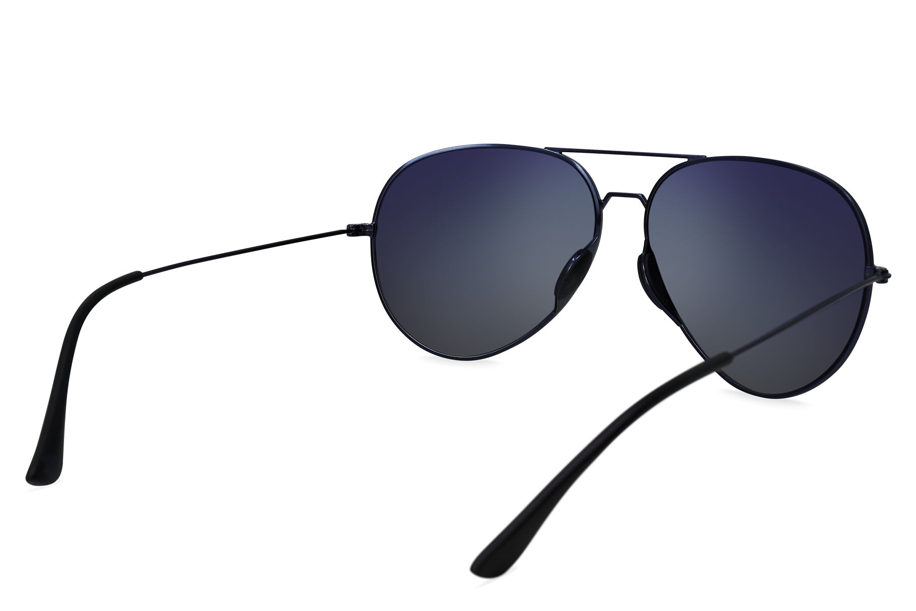 Tangle Free Aviator – Navy Polarized