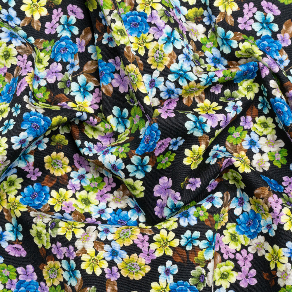 Mood Exclusive Electric Elegance Stretch Brushed Cotton Twill - Joann Fabrics