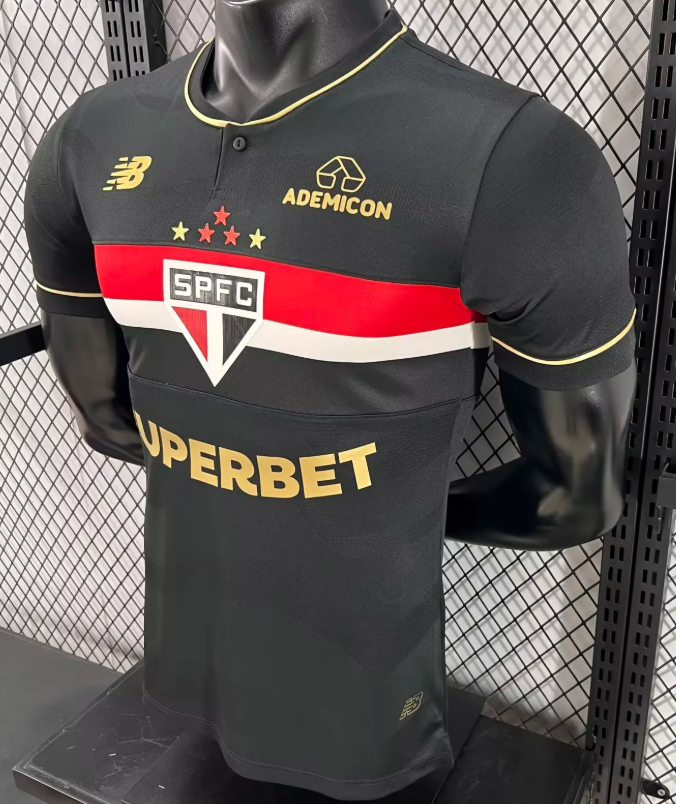 2025/2026 Player Version São Paulo Away Football Jersey 1:1 Thai Quality