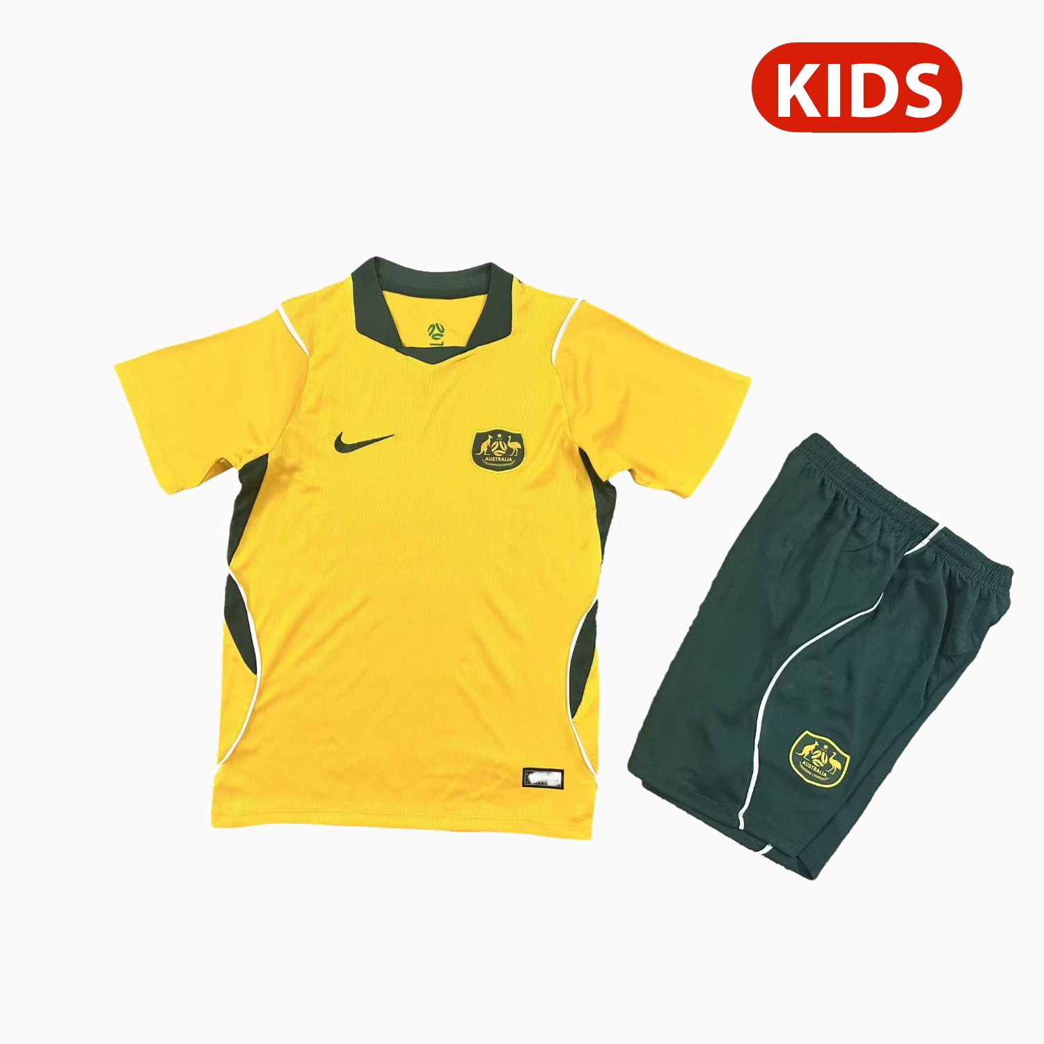 Australia 2026 Home Kids Kit - UnitedFutballJersey