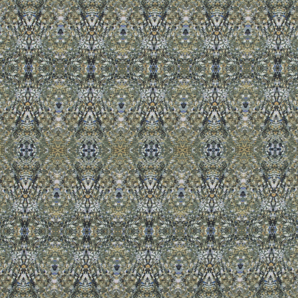 Italian Olivine Kaleidoscopic Digitally Printed Stretch Polyester - Joann Fabrics