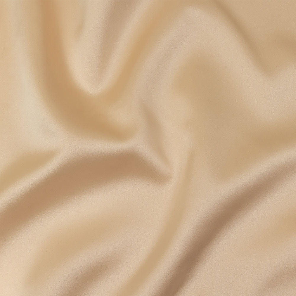 Carolina Herrera Italian Cream Peach Polyester Duchesse Satin - Joann Fabrics