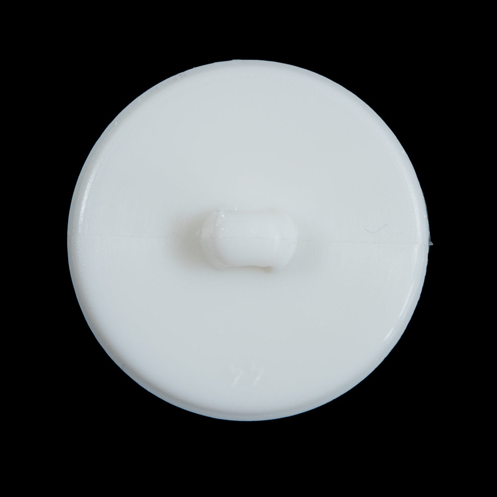 Italian White Shank Back Button with Etched Hearts - 48L/28mm - Joann Fabrics
