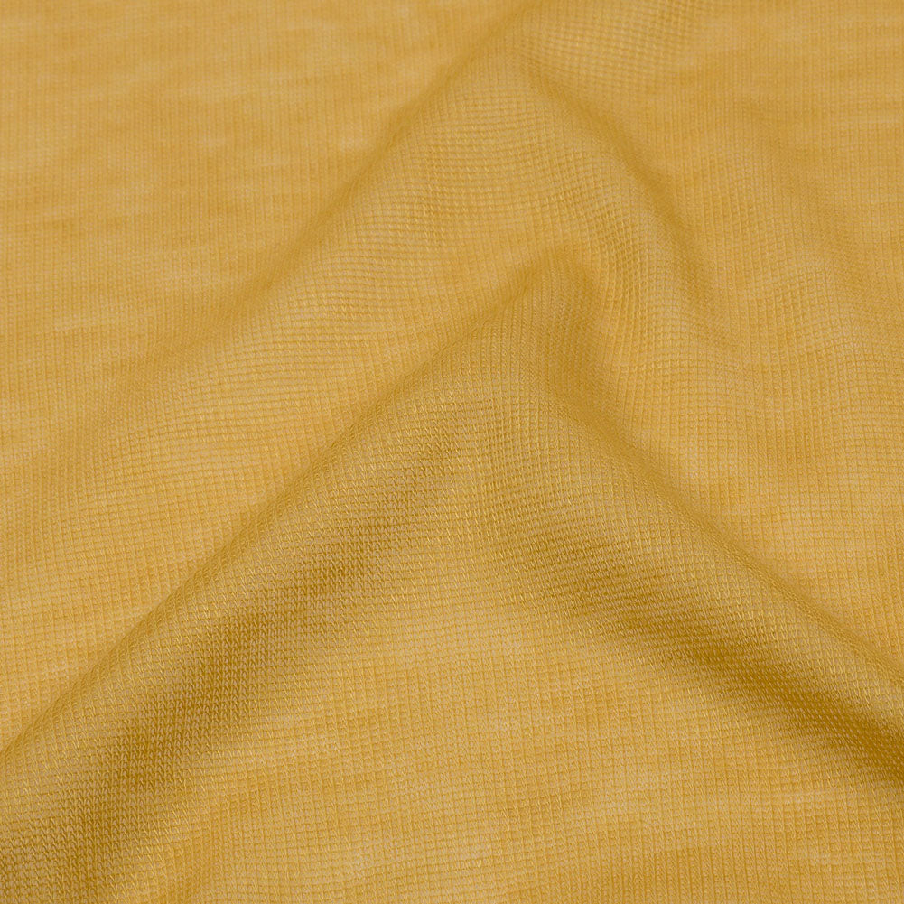 Famous Designer Goldenrod Viscose and Cotton Lightweight Interlock Knit - Joann Fabrics