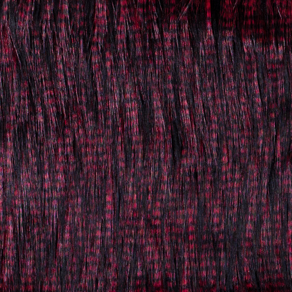 Black and Red Long Haired Faux Fur - Joann Fabrics
