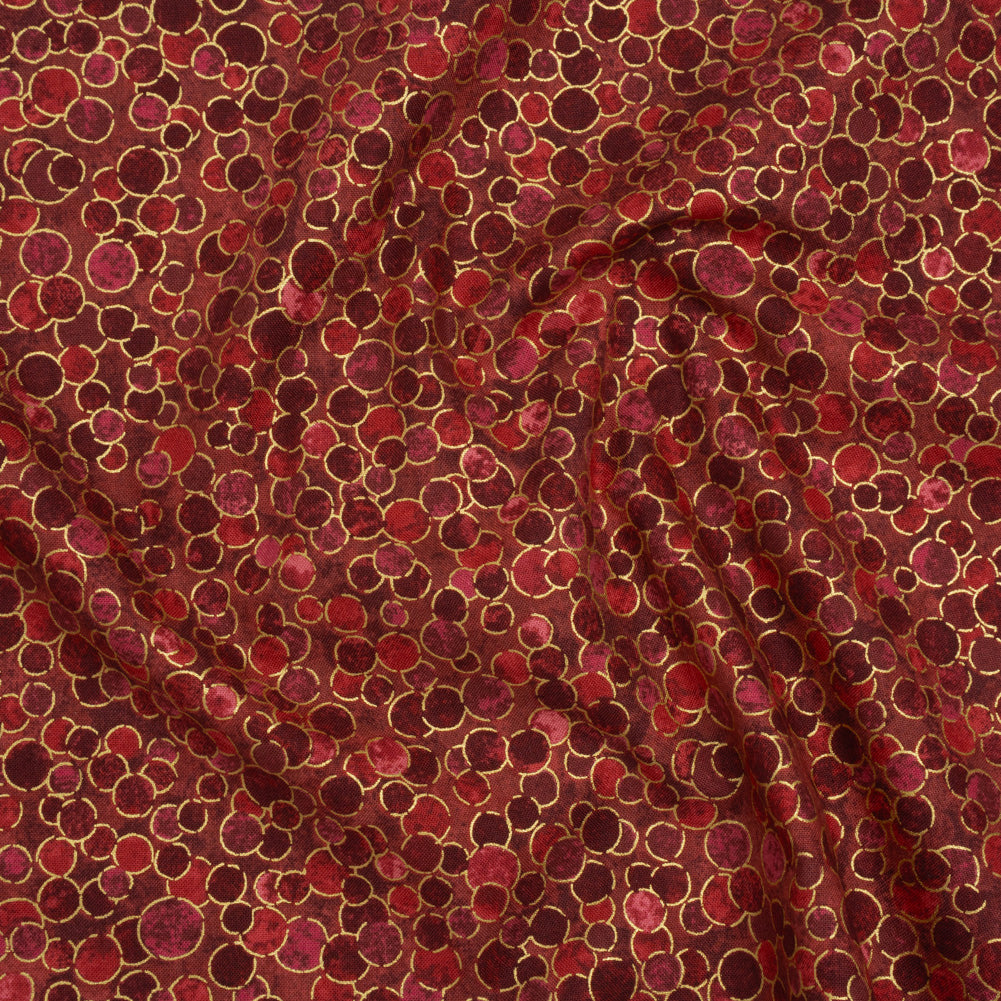 Metallic Printed Quilting Cotton by Northcott - Tutti Fruiti Polka Dot Confetti - Shimmer Collection - Joann Fabrics