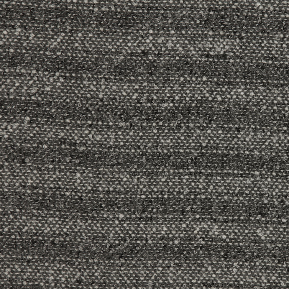 Italian Black Onyx and Gray Wool Boucle Coating - Joann Fabrics