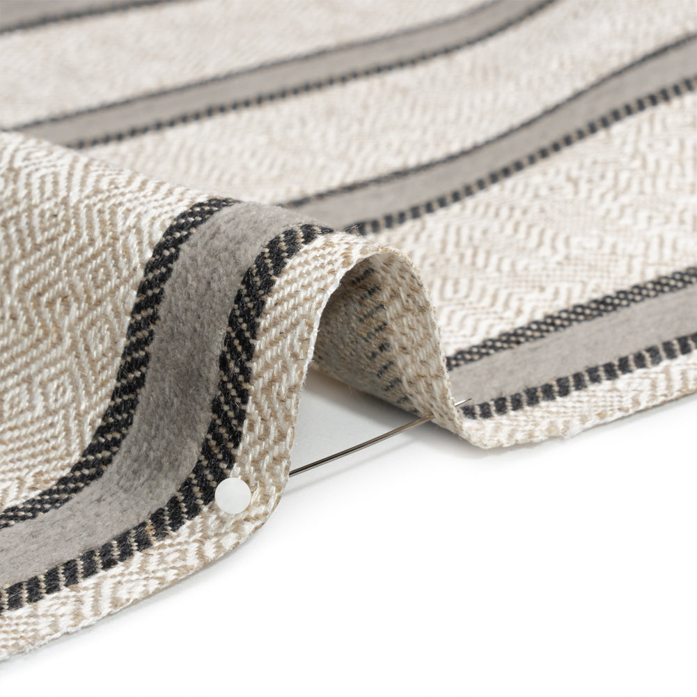 Crypton Meditae Chenille Striped Birdseye Upholstery Twill - Joann Fabrics