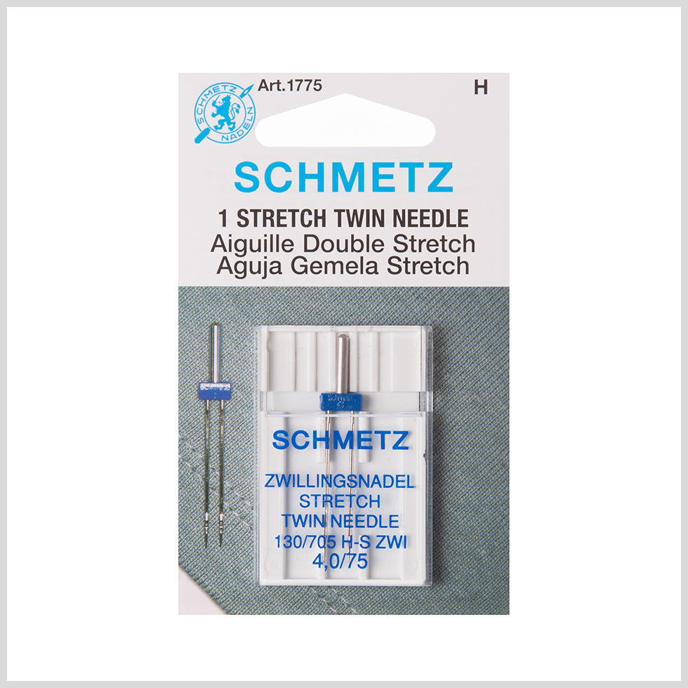 Schmetz Stretch Twin Machine Needle - 4.0/75 - 1 ct - Joann Fabrics