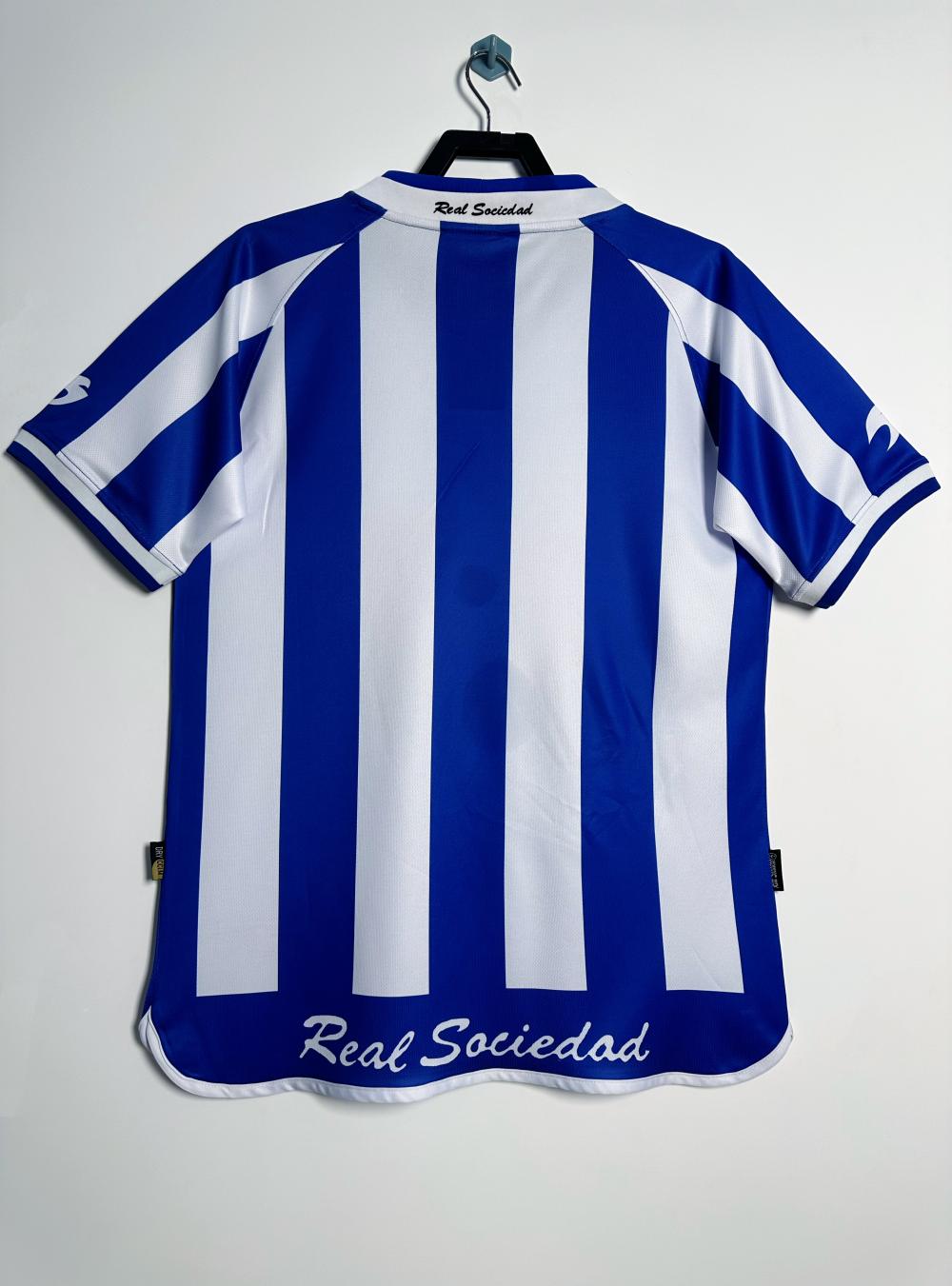2002-2003 Retro Real Sociedad Home Football Shirt 1:1 Thai Quality