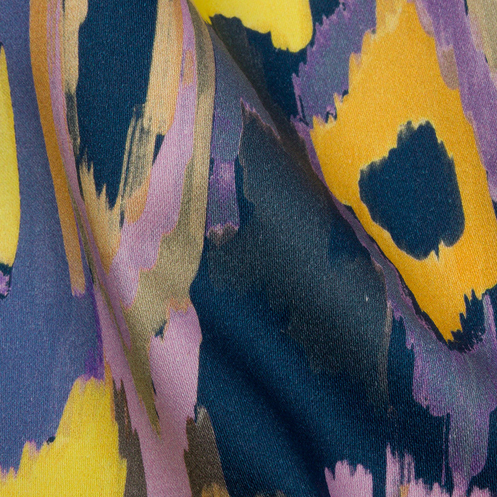 Mood Exclusive Blue Life Outside Stretch Cotton Sateen - Joann Fabrics