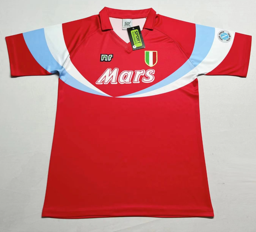 1990-1991 Retro Napoli Away Soccer Jersey 1:1 Thai Quality