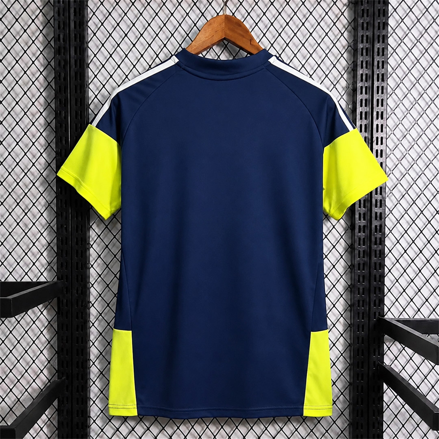 Fenerbahce 26-27 Navy Blue With Yellow Training Jersey - Fans Version - UnitedFutballJersey