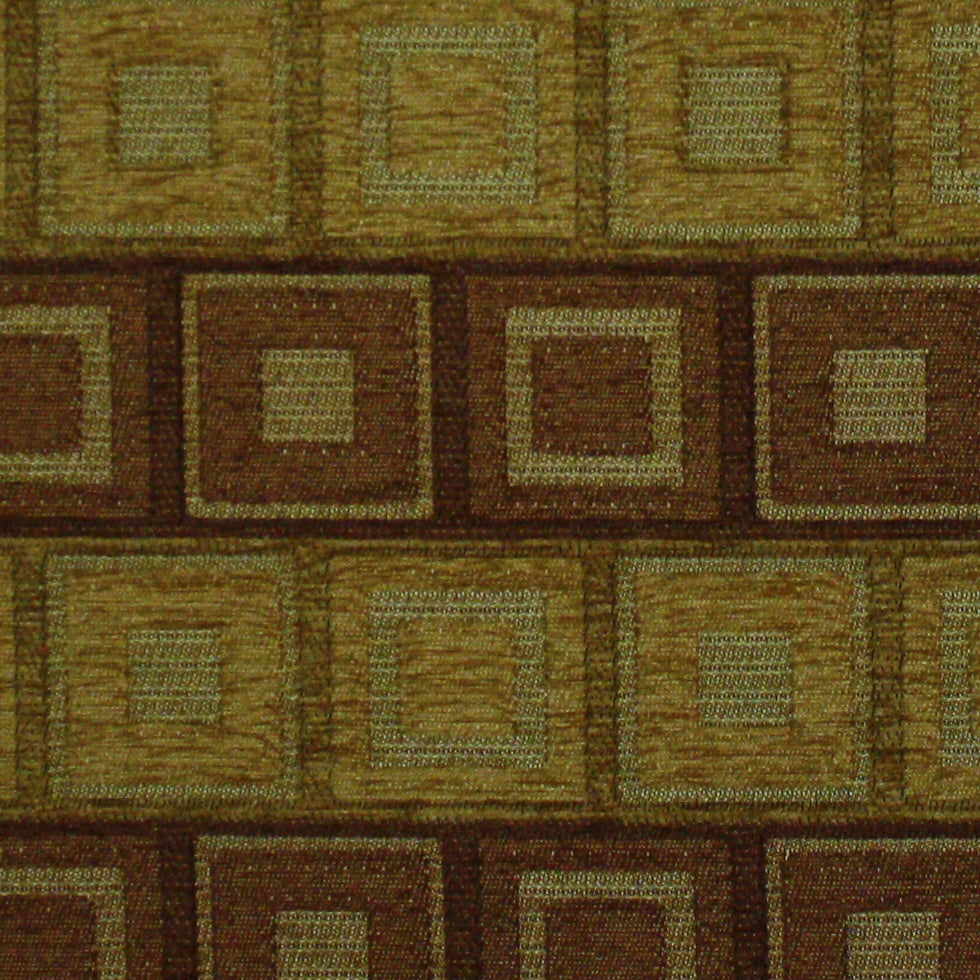 Chocolate/Sandstone/Silver/Plateau Gold Checks Chenille - Joann Fabrics