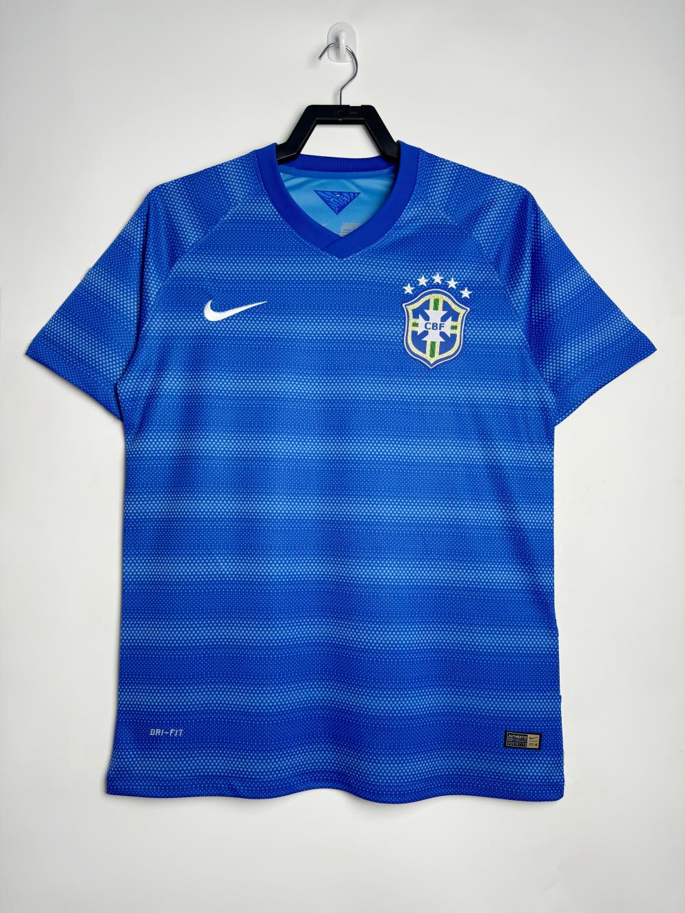 2014 Retro Brazil Away Soccer Jersey 1:1 Thai Quality