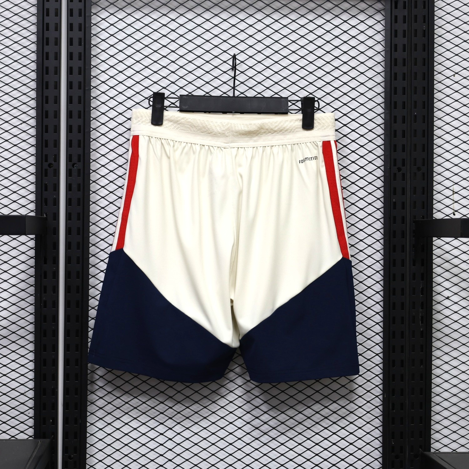 Bayern Munich 26-27 White Blue Shorts - Player Version - UnitedFutballJersey