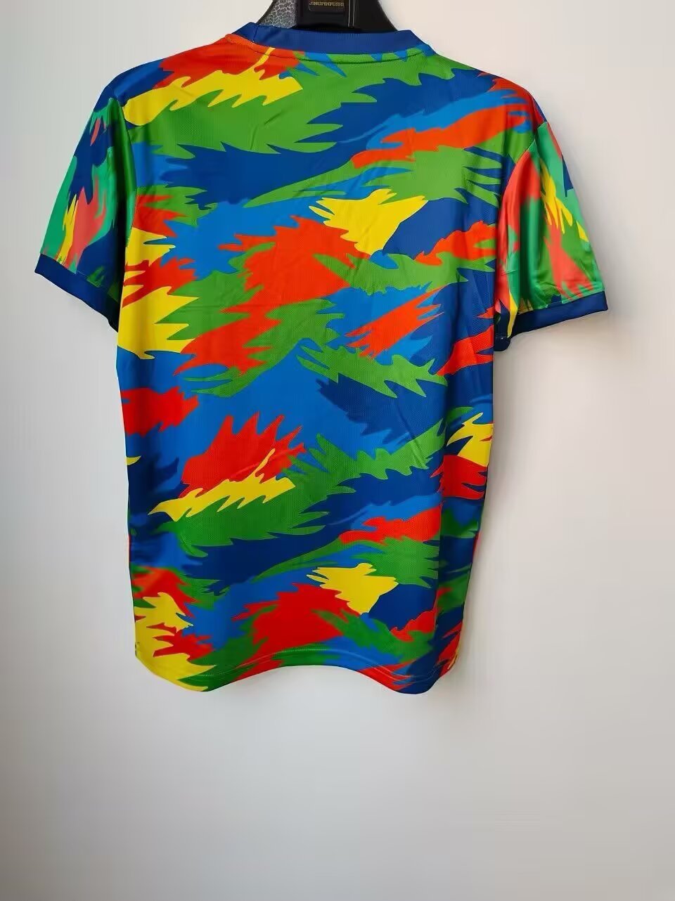 2025/2026 Brazil Special Edition Camouflage blue collar 25 Football Shirt 1:1 Thai Quality