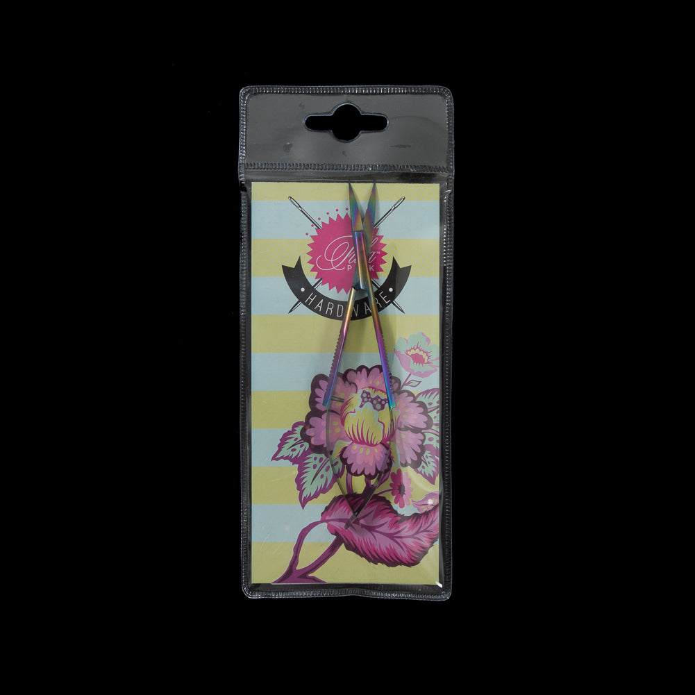 Tula Pink Oil Slick Hardware Curved EZ Snip - 5