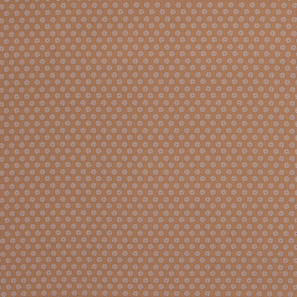 Italian Mustard Floral Digitally Printed Stretch Polyester - Joann Fabrics