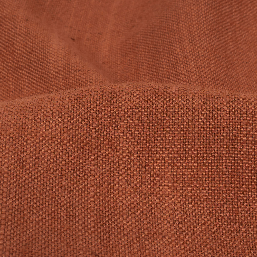 Polyester, Viscose and Linen Woven - Rust - British Imported - Joann Fabrics