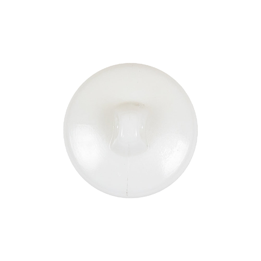 Italian White Concave Floral Molded Shank Back Plastic Button - 33L/21mm - Joann Fabrics