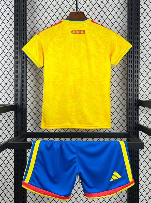 2026 Colombia Home Football Shirt 1:1 Thai Quality Kids Size