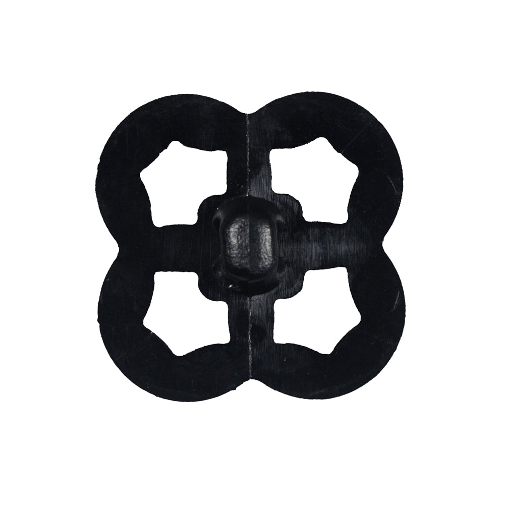 Italian Black Decorative Plastic Button - 44L/28mm - Joann Fabrics