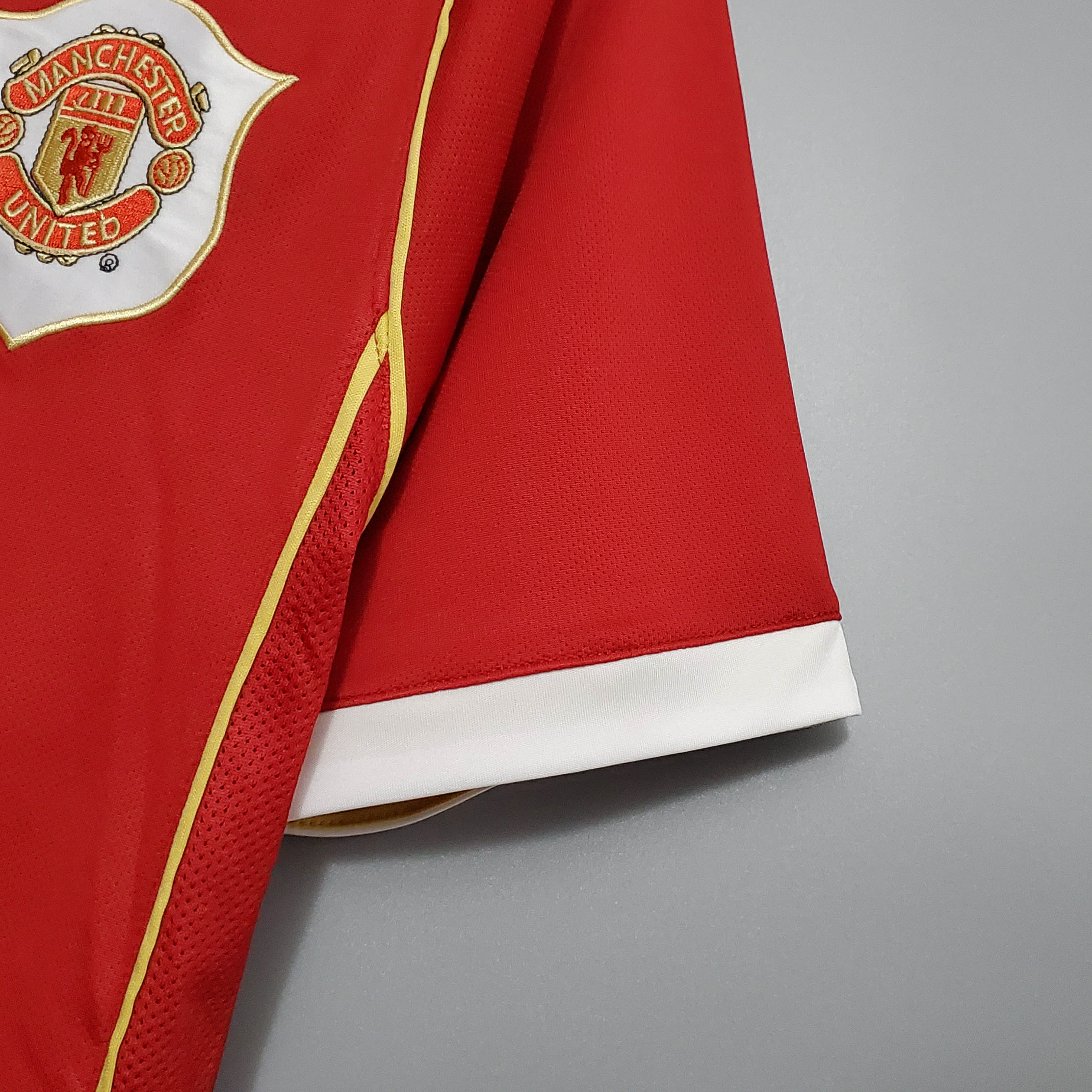 2006/2007 Retro Manchester United Home Football Shirt 1:1 Thai Quality